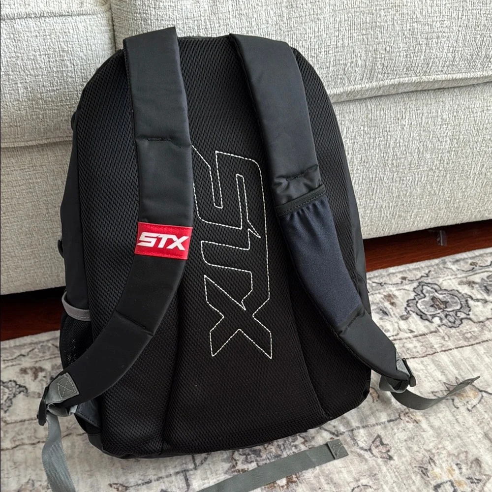 Black and Gray Men's Backpack - Durable Everyday Bag